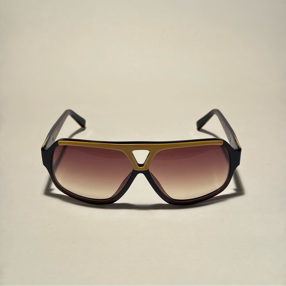 DITA BERETTA sunglasses brown and yellow gradient lens